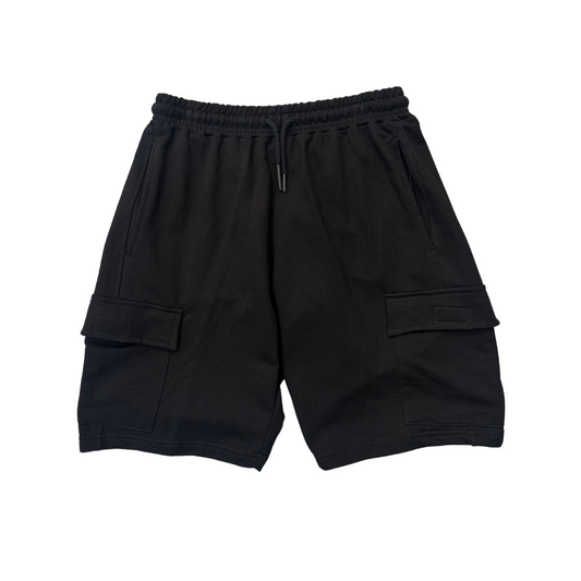 Short Cargo Algodón Black